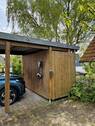 der Carport mit Wall-Box und Motorradschuppen - 