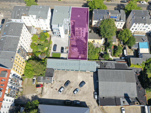 Draufsicht - Mehrfamilienhaus, Wohnhaus in Rostock zum Kaufen