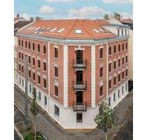 Balkon & Garten! + Dunkles Parkett + Fußbodenheizung + Einbauküche + Wanne & Dusche + LED-Licht - Leipzig Leutzsch