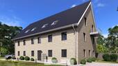 Visualisierung vorn - 3 Zimmer Terrassenwohnung zum Kaufen in Bützfleth