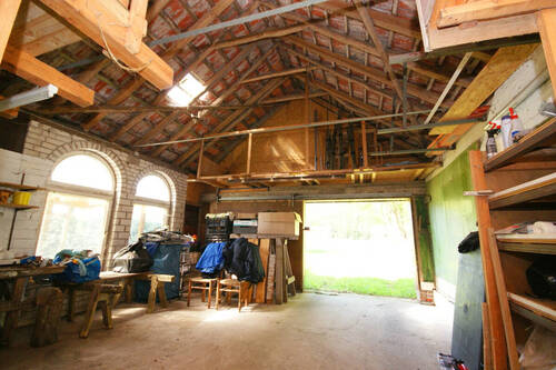 Geräteschuppen Innen - 