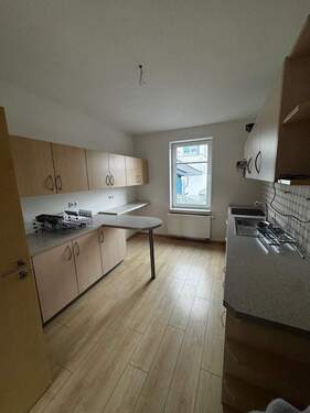 Küche - Gemütliche Rückzugsnische mit Einbauküche und Stellplatz