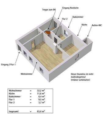 Grunriss und WFL EG - 