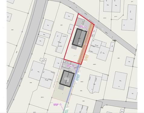 Lageplan Grundstück Leonhardstraße - 
