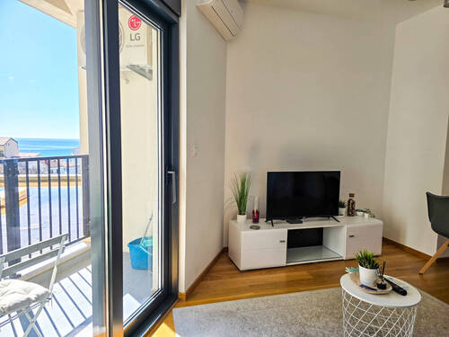 Living room - 2 Zimmer Etagenwohnung in Becici