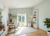 Arbeitszimmer visualisiert - 