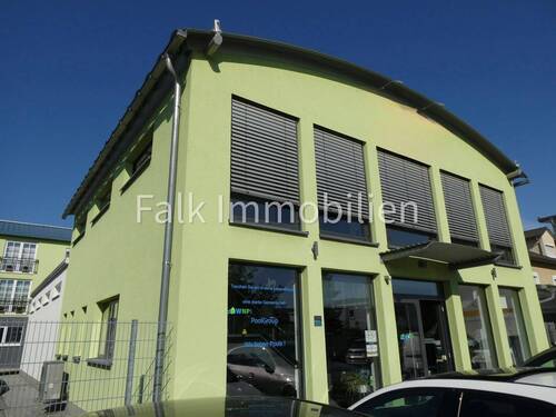 Außenansicht Eingang - ***Raum für Erfolg! Repräsentatives Gewerbeobjekt + Stellplätze im Gewerbegebiet Ketsch***