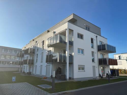 Außen - Neubau Wohnung 1,5 ZKB DG Penthouse mit Dachterrasse