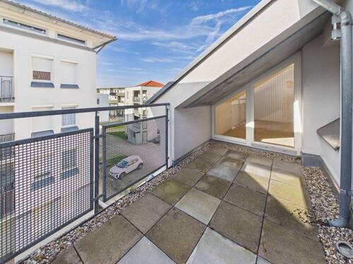 Zugang von Schlafen & Küche - 