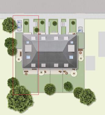 Eckhaus - Der Traum vom Eigenheim - Reiheneckhaus individuell gestaltbar nach Ihren Wünschen