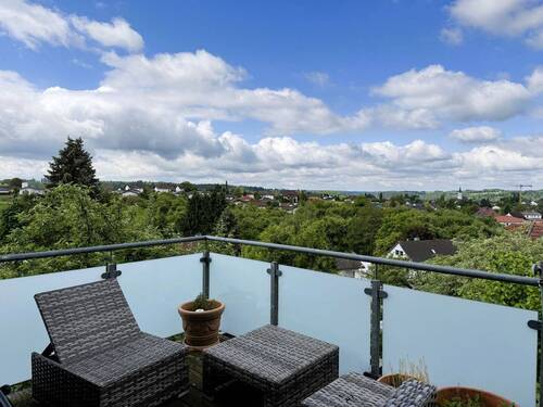 Aussicht vom Balkon - 