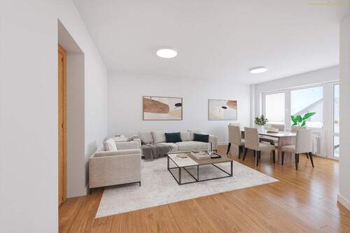 Wohn- und Esszimmer - animiert - 