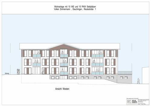 433-VP-Ansicht-West-1-scaled.jpg - VS-Dauchingen, 2-Zi.-Whg, 68 qm, Ebk,Balkon, TG, frei!