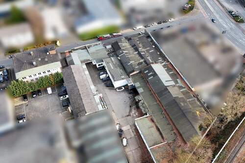 Überblick Areal - Halle in Bielefeld