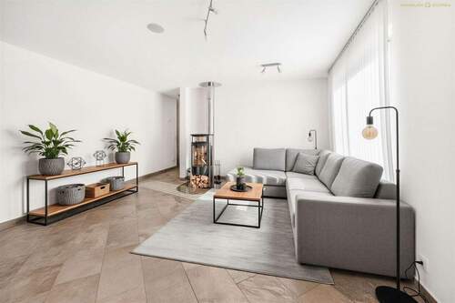 Wohn- und Essbereich - animiert - Bungalow mit 120,40 m&sup2; in Pfullendorf zum Kaufen