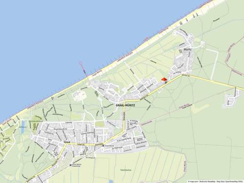 Lage im Ostseeheilbad - 