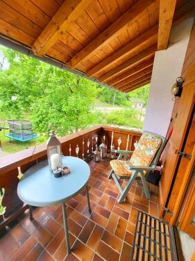 Balkon - Etagenwohnung mit 60,00 m&sup2; in Garmisch-Partenkirchen zur Miete