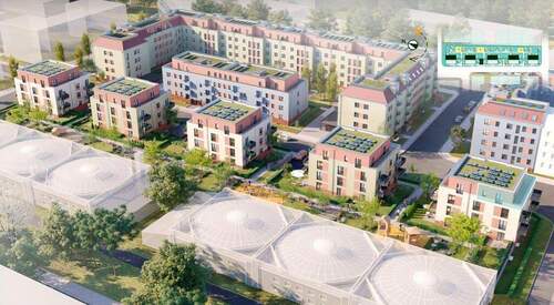 Moderne Eigentumswohnung mit großer Dachterrasse - 2 Zimmer Etagenwohnung zum Kaufen in Berlin