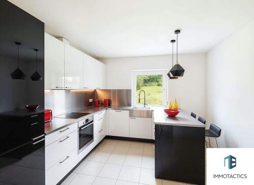 Küche EG - gestaged (KI generiert) - 