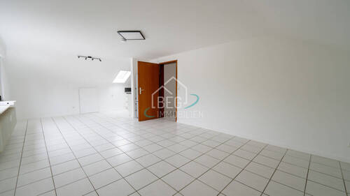 Wohnzimmer - Etagenwohnung mit 53,90 m&sup2; in Gaildorf zum Kaufen