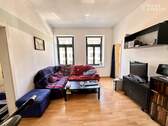 Wohnzimmer - 2 Zimmer Etagenwohnung zum Kaufen in Leipzig