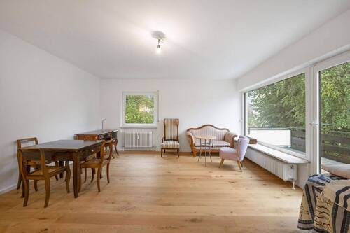 Wohn und Esszimmer 1 - 2 Zimmer Terrassenwohnung in Berlin