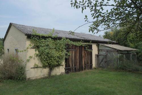 Gerätehalle süd-west Ansicht - 