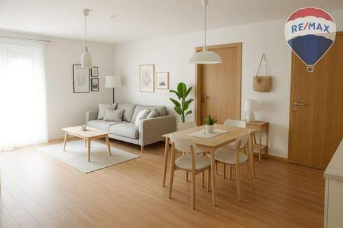 03 Wohnen-Essen-Kochen mit KI bearbeitet - 2 Zimmer Etagenwohnung in Limburg