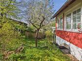 Garten seitlich vom Haus - 