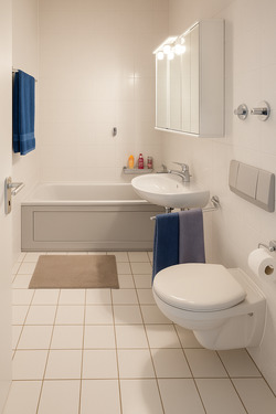 Badezimmer - Etagenwohnung mit 45,00 m² in Garching bei München zum Kaufen