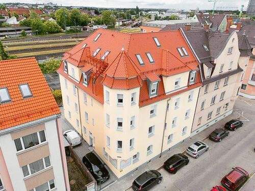 Außenansicht - Etagenwohnung mit 45,00 m&sup2; in Augsburg zur Miete
