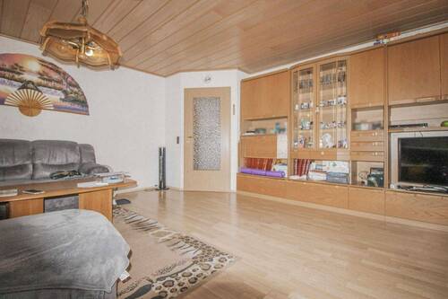 Wohnzimmer OG - 8 Zimmer Mehrfamilienhaus, Wohnhaus in Bisingen