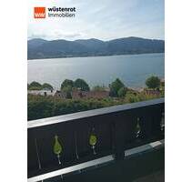 Tegernsee zur Miete in Traumlage. 3 Zimmerwohnung im 2 OG, zwei Balkone mit Seeblick u. TG Platz.