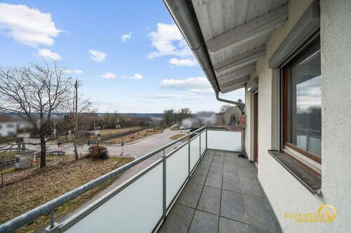 Balkon - 2 Zimmer Etagenwohnung zum Kaufen in Abensberg