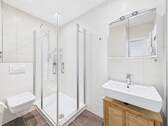 Modernes Badezimmer - 2 Zimmer Etagenwohnung in Wiesbaden
