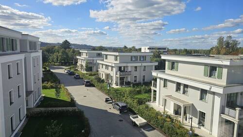 Blick auf die Anlage - 3 Zimmer Etagenwohnung in Pirna