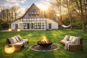 Garten Fachwerkhaus - 