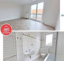 Hübsche 3-Zimmer-Wohnung mit Balkon und Badewanne - Bad Lauchstädt