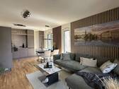 Wohnzimmer Musterwohnung - 