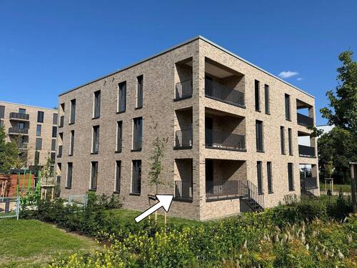 Ansicht West - Schöne neue Wohnwelt - 537.000,00&nbsp;EUR Kaufpreis, ca.&nbsp; 107,00&nbsp;m&sup2;&nbsp;Wohnfl&auml;che