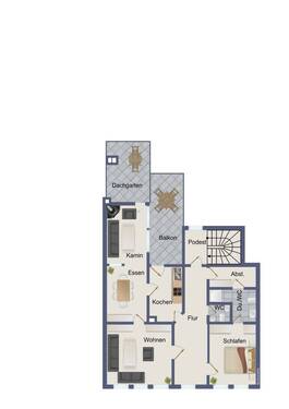 Wohn- & Geschäftshaus Obergeschoss - 