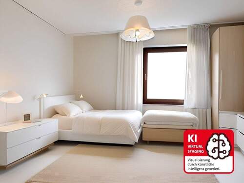 Schlafzimmer 1 - Etagenwohnung mit 80,90 m&sup2; in Bad Salzuflen zum Kaufen