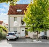 Ruhige Lage trifft Stadtnähe: REH mit ausgebautem Dachgeschoss in familienfreundlicher Umgebung - Bad Vilbel Dortelweil