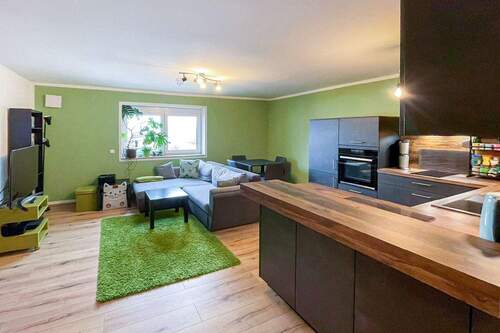 Wohnbereich - Etagenwohnung mit 61,00 m&sup2; in Scheyern zum Kaufen