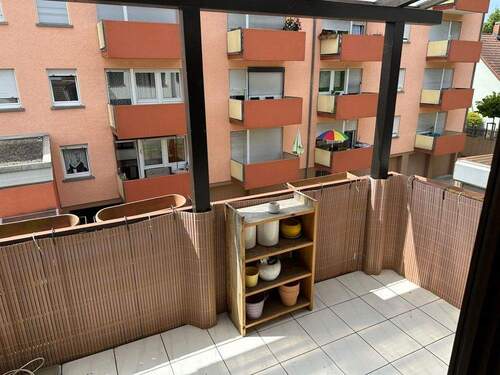 Balkon - 3 Zimmer Etagenwohnung in Ettlingen
