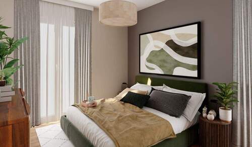 Ein komfortables Schlafzimmer - 3 Zimmer Etagenwohnung zum Kaufen in Hasloh