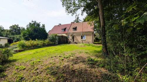 Vorderansicht - 6 Zimmer Doppelhaushälfte zum Kaufen in Potsdam / Bornim