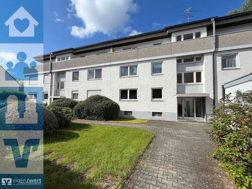 Außenansicht des Mehrfamilienhauses in Solln - Charmante 3-Zi.-Wohnung mit Südwestbalkon & durchdachtem Grundriss