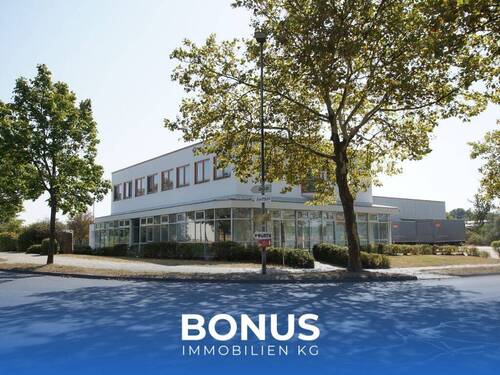 Straßenansicht - Voll funktionsfähiger Produktionsstandort (2.630 m²)*65 km bis zu ESMC in DD*7.500 m² Reservefl.