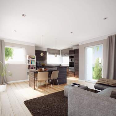 Wohnküche Einliegerwohnung - 7 Zimmer Mehrfamilienhaus, Wohnhaus in Brand-Erbisdorf